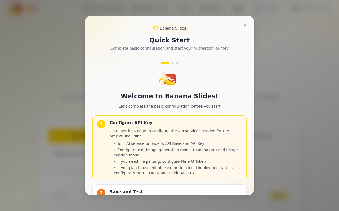 Banana Slides